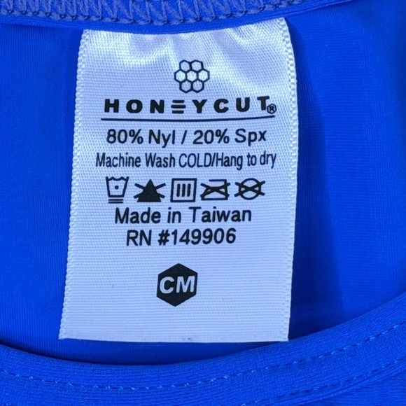 Honeycut Fetch Top Royal Blue - Child Medium CM - Like New - Picture 4 of 6